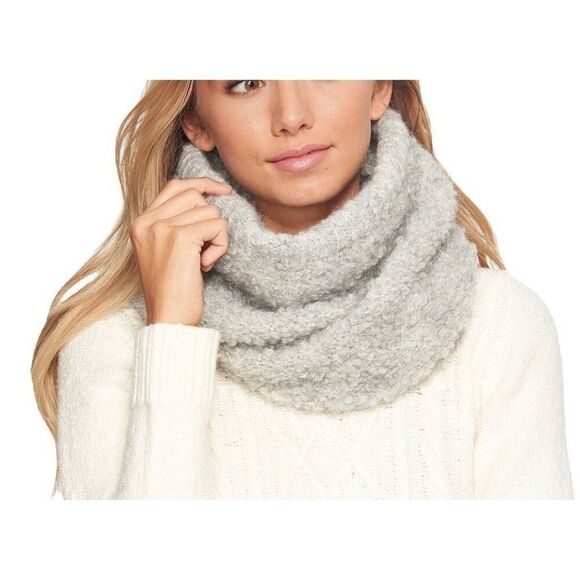 UGG Solid Lofty Snood light grey scarf - New - Picture 2 of 6